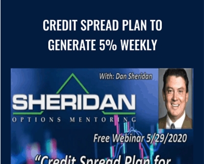 Credit Spread Plan to Generate 5% Weekly – Sheridan Options Mentoring