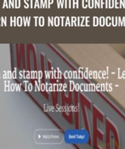 Sign and stamp with confidence! – Learn How To Notarize Documents – Andre C Hatchett