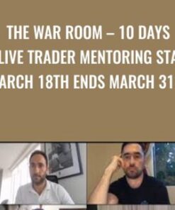 THE WAR ROOM – 10 Days Of Live Trader Mentoring Starts March 18th Ends March 31st - Anton Kreil