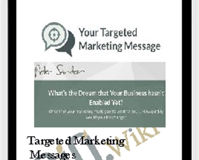 Targeted Marketing Message – Peter Sandeen