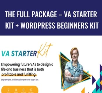 The Full Package – VA Starter Kit + WordPress Beginners Kit – Hannah Dixon