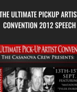 The Ultimate Pickup Artist Convention 2012 Speech - Arash Dibazar