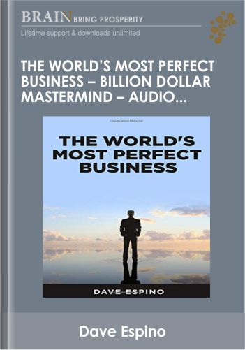 The World's Most Perfect Business - BILLION DOLLAR MASTERMIND - AUDIO INTERVIEWS – Dave Espino