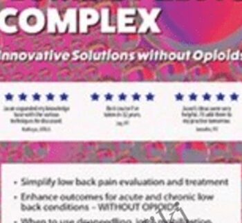 Treating the Lumbopelvic Complex: Innovative Solutions without Opioids - Jason Handschumacher