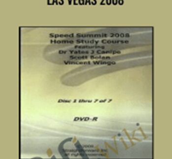 Scott Bolan – Speed Summit Las Vegas 2008 – Yates J Canipe, PhD – Rev. Vince Wingo