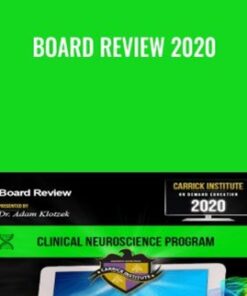 Board Review 2020 - Carrick Institute