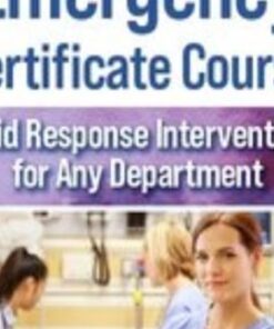 Emergency Certificate Course: Rapid Response Interventions for Any Department - Sean G. Smith