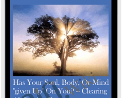 Has your soul, body, or mind "given up" on you? -- Clearing abdication programs