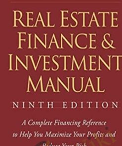 Real State Finance & Investment Manul (9th Ed.) – Jack Cummings