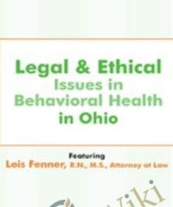 Legal & Ethical Issues in Behavioral Health in Ohio