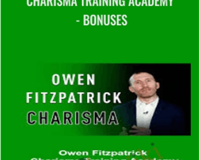 Charisma Training Academy - Bonuses - Owen Fitzpatrick