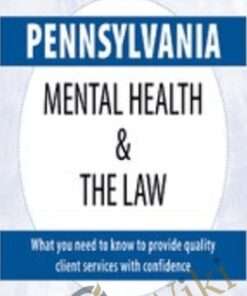 Pennsylvania Mental Health & The Law - 2020 - Renee Martin