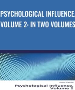 Psychological Influence - Volume 2: in Two Volumes -  Victor Sheinov