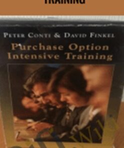 Purchase Option Intensive Training – Peter Conti & David Finkel