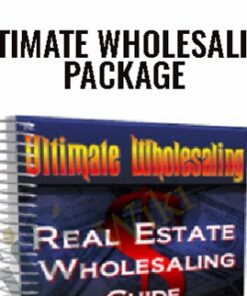 Real Estate Wholesaling guide, Ultimate Wholesaling Package - Eric Medemar