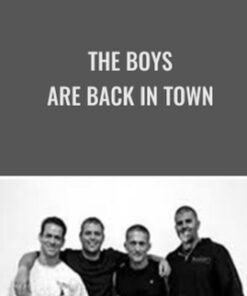 The Boys Are Back in Town - Steve Cotter, Nate Morrison, Steve Maxwell & Mike Mahler