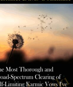 The Most Thorough and Broad-Spectrum Clearing of Self-Limiting Karmic Vows I've Ever Done, Part 2: The Second 31 Categories of Vows (Out of 94) (Recorded July 2020)