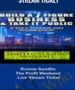 The Profit Weekend Live Stream Ticket – Ronnie Sandlin