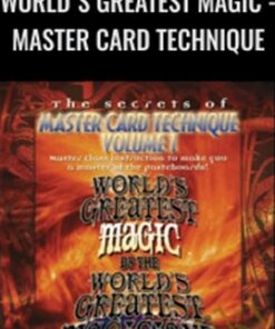 Master Card Technique - World's Greatest Magic