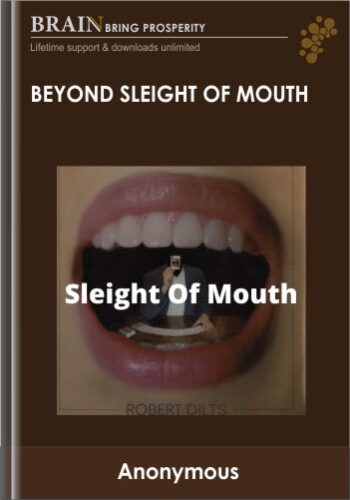 Beyond Sleight Of Mouth - Michael Breen