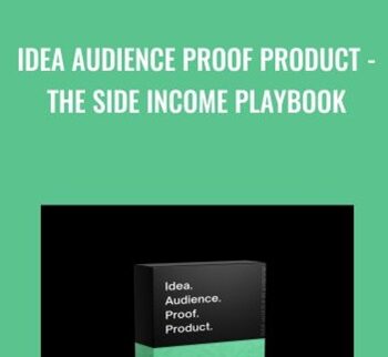 Idea Audience Proof Product -The Side Income Playbook - Justin Welsh