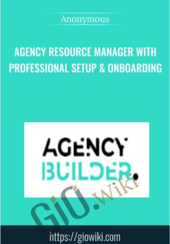 Agency Resource Manager with Professional Setup & Onboarding