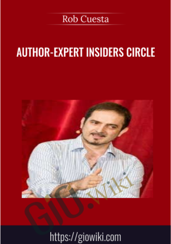 Author-Expert Insiders Circle - Rob Cuesta