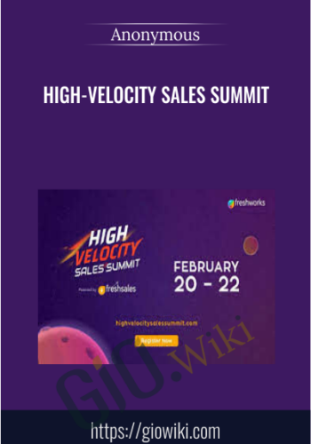 High-Velocity Sales Summit