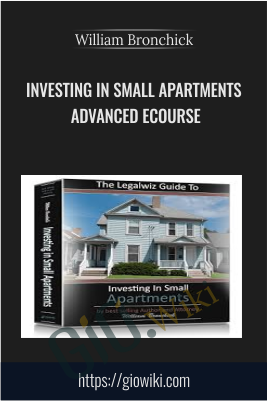 Investing In Small Apartments Advanced ECourse