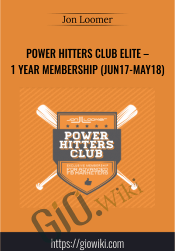 Power Hitters Club Elite – 1 Year Membership (Jun17-May18) – Jon Loomer