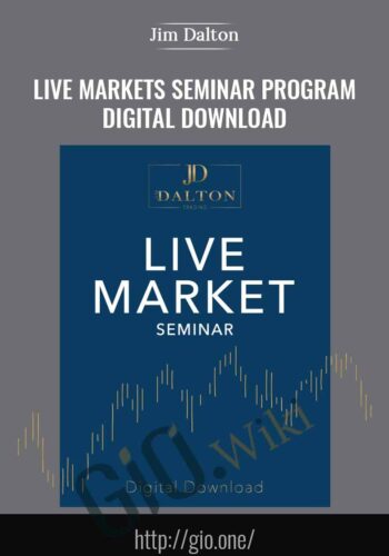 Live Markets Seminar Program – Digital Download – Jim Dalton