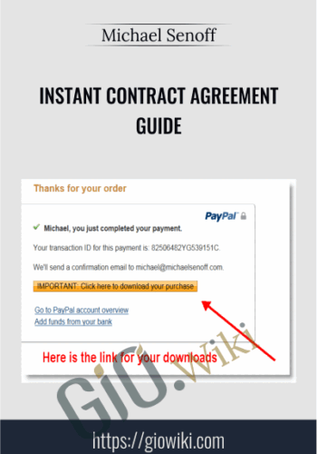 Instant Contract Agreement Guide – Michael Senoff