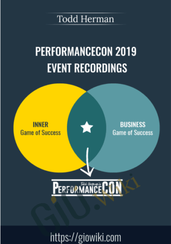 PerformanceCON 2019 Event Recordings - Todd Herman