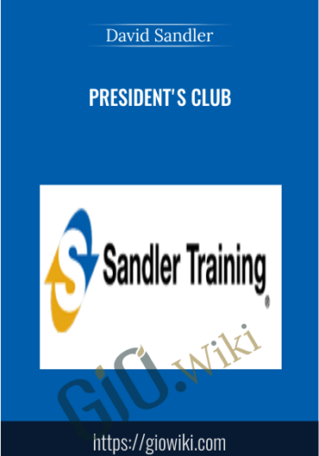 President’s Club – David Sandler