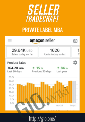 Private Label MBA - Seller Tradecraft