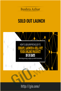 Sold Out Launch – Bushra Azhar