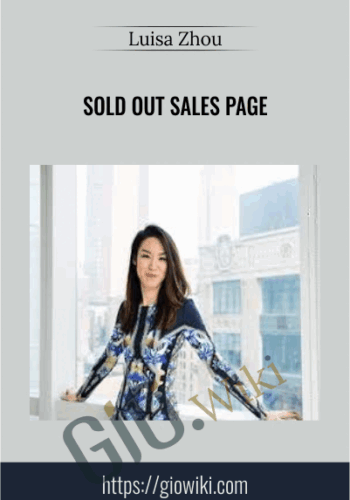 Sold Out Sales Page – Luisa Zhou