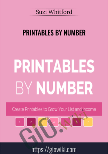 Printables By Number – Suzi Whitford