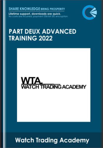 Part Deux Advanced Training 2022 - Watch Trading Academy