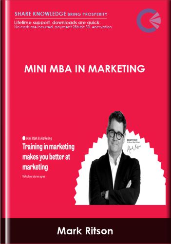 Mini MBA In Marketing – Mark Ritson
