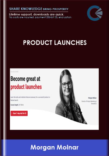 Product Launches – ConversionXL, Morgan Molnar