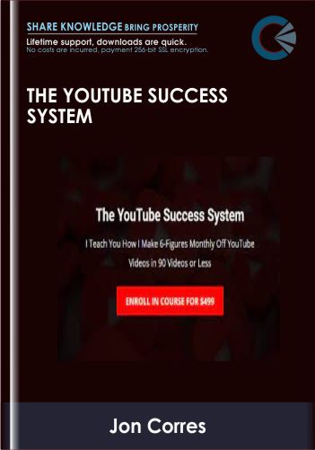 The YouTube Success System – Jon Corres