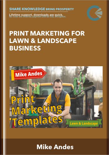 PRINT MARKETING FOR LAWN & LANDSCAPE BUSINESS – Mike Andes