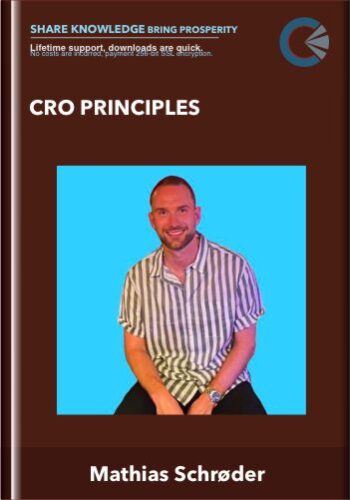 CRO Principles – Mathias Schrøder