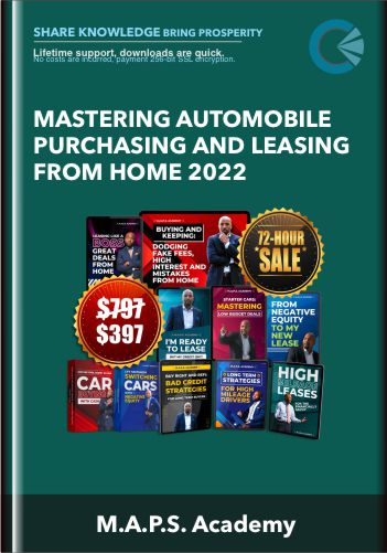 Mastering Automobile Purchasing And Leasing From Home 2022 – M.A.P.S. Academy