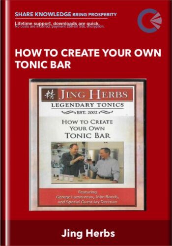 How To Create Your Own Tonic Bar - Jing Herbs