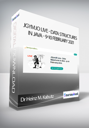 Dr Heinz M. Kabutz - JGym.IO Live - Data Structures in Java - 9-10 February 2021