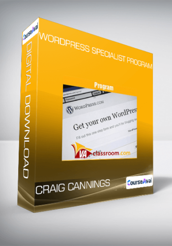 Craig Cannings - WordPress Specialist Program