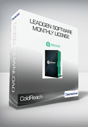 ColdReach – LeadGen Software Monthly License