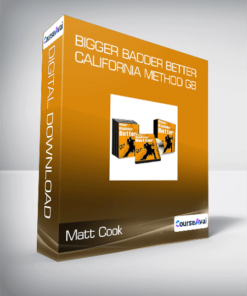 Matt Cook - Bigger Badder Better - California Method GB